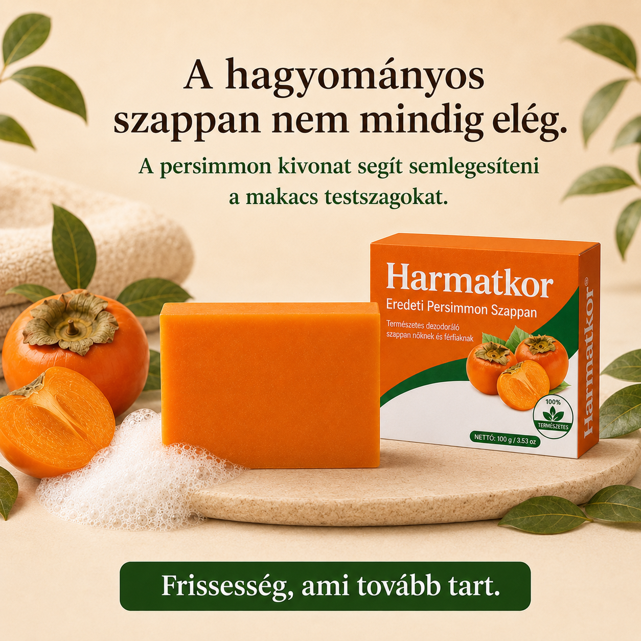 Harmatkor - Eredeti Persimmon Szappan